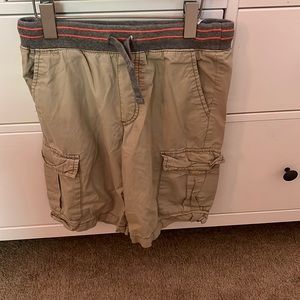 Cargo adjustable waist shorts